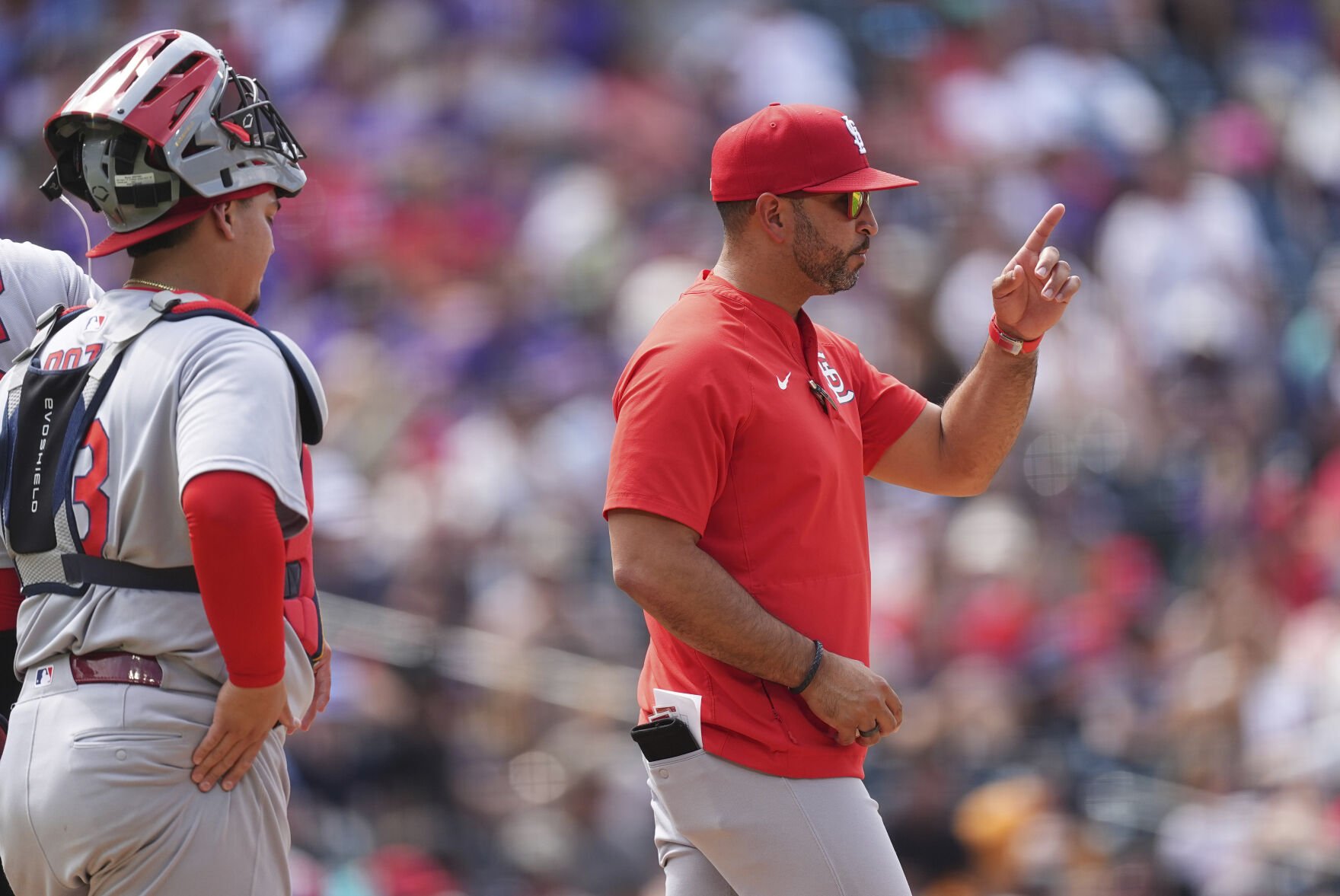 Cardinals Rockies Baseball
